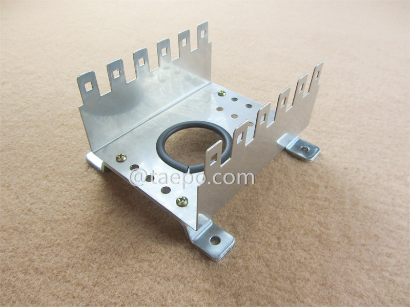 LSA-Hintermontage-Rahmen für 10 Paare, 6 Wege, enge Kabelköpfe für 80er-Buchten