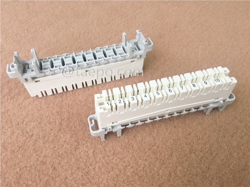 10 Paar LSA-Profil Hochband Trennmodul