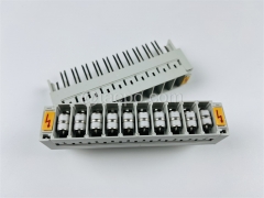 10 Paare 3-poliges Überspannungsschutzmagazin für LSA Highband-Modul #TP-1205-10P, mit GDT-Überspannungsableiter