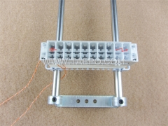 10-Paar 3-polige Überspannungsschutzmagazin für LSA Hochbandmodul #TP-1205-10P, ohne GDT-Ableiter