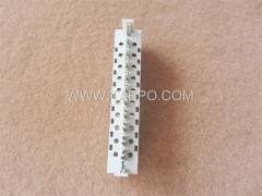 10-Paar 3-polige Überspannungsschutzmagazin für LSA Hochbandmodul #TP-1205-10P, ohne GDT-Ableiter