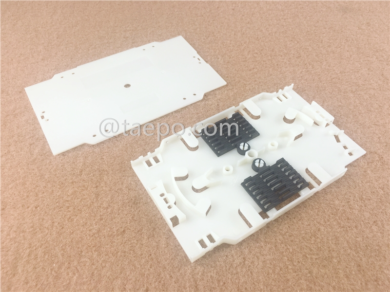 Glasfaser-Spleißkassette, 12 Fasern, 154×92×8 mm