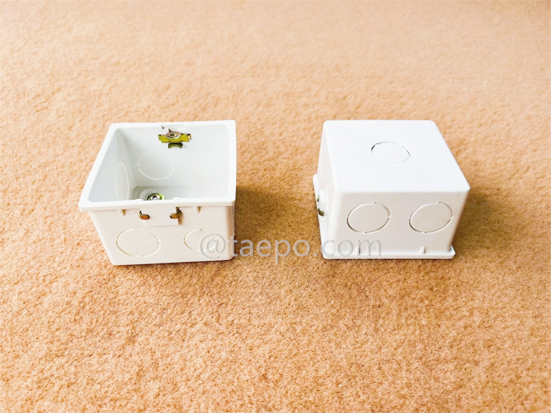 Backbox, 80x80x48 mm, Wandmontage-Typ