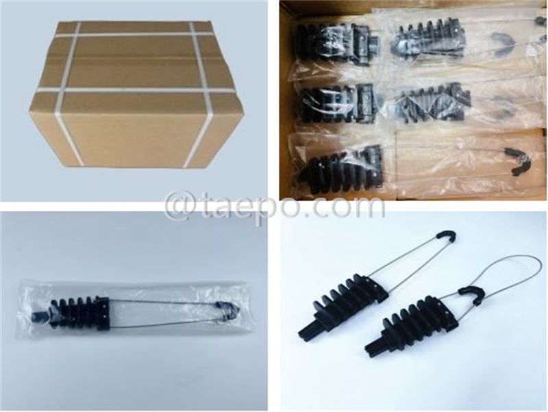 Verpackungsbilder für die Ankerklammer, Kabeldurchmesser 4,5-9 mm, L260 mm, Stahl mit Nickelbeschichtung, 4 kN