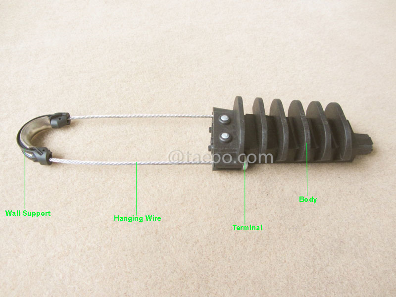 Illustrationsbilder für Ankerklammer, Kabeldurchmesser 5-9 mm, UV-Schutz