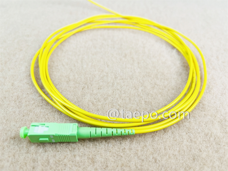 Glasfaser-Pigtail, Singlemode 9/125um OS1, Simplex, SC/APC, 2mm, 1m