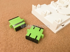 Glasfaser-Abschlussbox (FTB), Innenbereich, SC, 4 Fasern, Kunststoffgehäuse