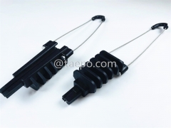 Ankerklammer, Kabeldurchmesser 4,5-9 mm, L260 mm, Stahl mit Nickelbeschichtung, 4 kN