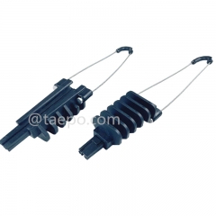 Ankerklammer, Kabeldurchmesser 4,5-9 mm, L260 mm, Stahl mit Nickelbeschichtung, 4 kN