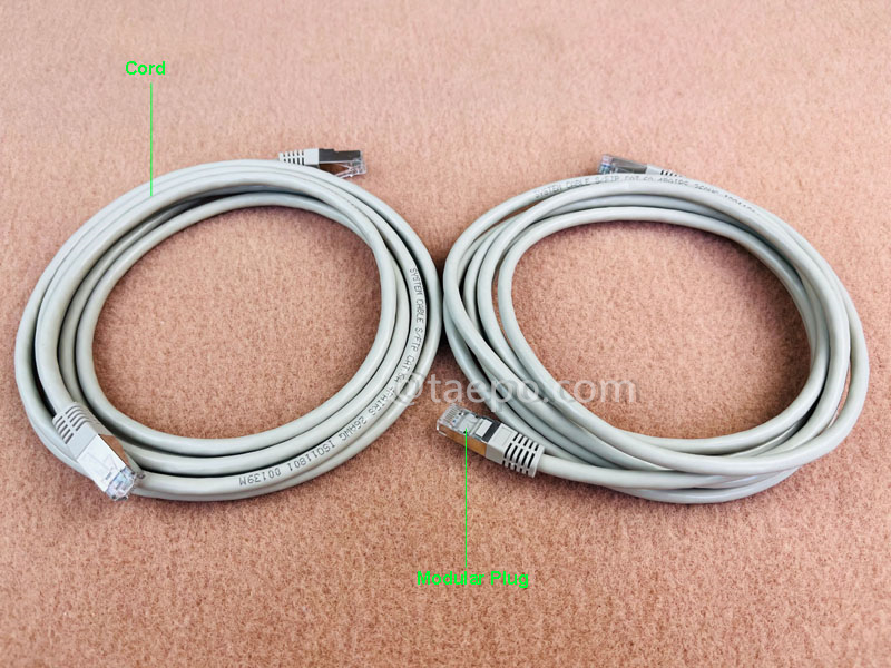 Illustrationsbilder für LAN Patchkabel, CAT6A, S/FTP, RJ45-RJ45, 1m