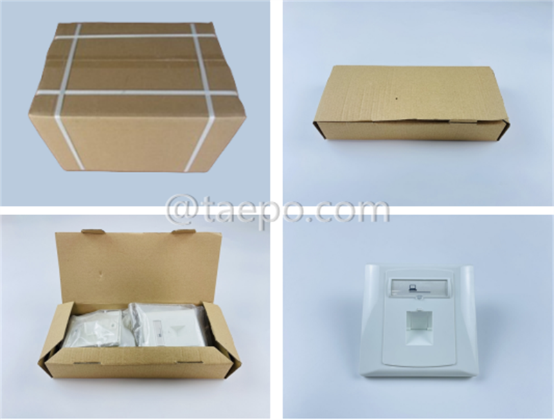 Verpackungsbilder für 1-Port-Plate, 86x86 mm, Deutscher Stil