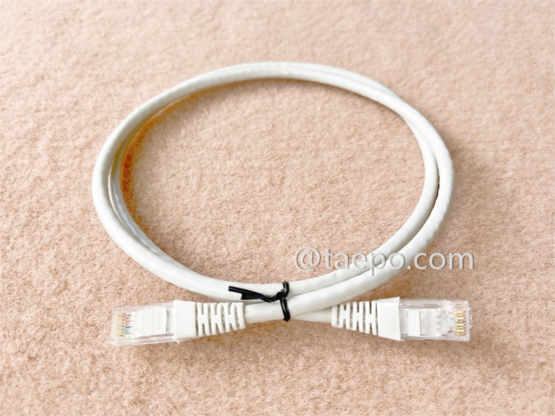 LAN-Patchkabel, CAT6A, UTP, RJ45-RJ45, 1m