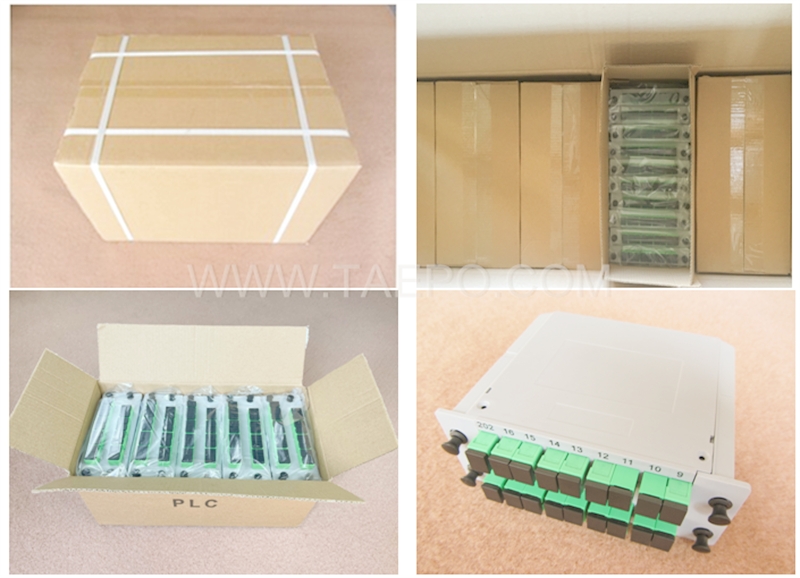 Verpackungsbilder für Lichtwellenleiter-Splitter, PLC, Kassetten-Typ, G657A, 2x16, 0,9 mm Loose Tube, mit SC/APC-Stecker
