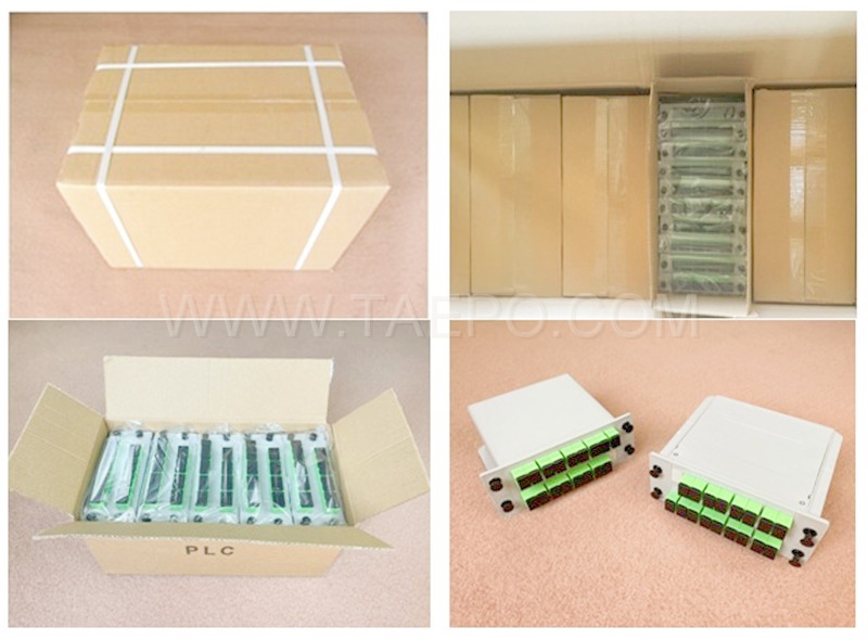 Verpackungsbilder für Lichtwellenleiter-Splitter, PLC, Kassetten-Typ, G657A, 1x16, 0,9 mm Loose Tube, mit SC/APC-Stecker