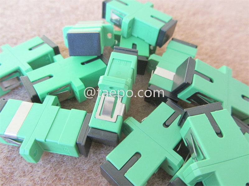 Lichtwellenleiter-Adapter, Singlemode, Simplex, SC/APC-SC/APC